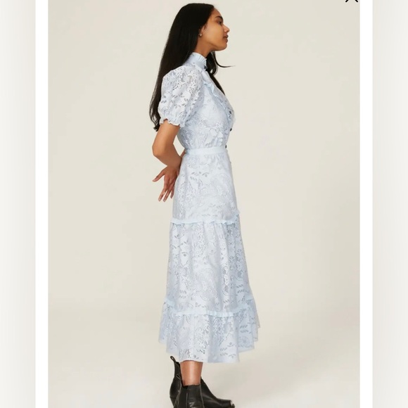 Pamela Love x RTR Blue Victoria Dress - Picture 4 of 13